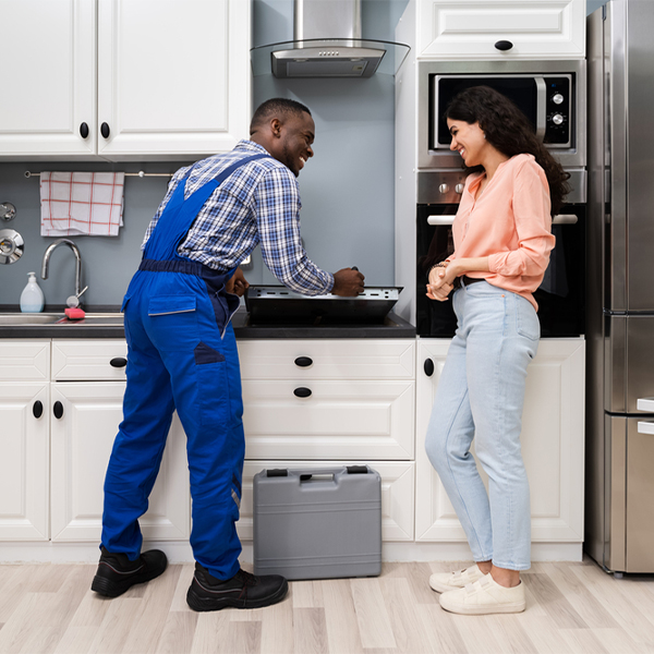 can you provide an estimate for cooktop repair before beginning any work in New Preston